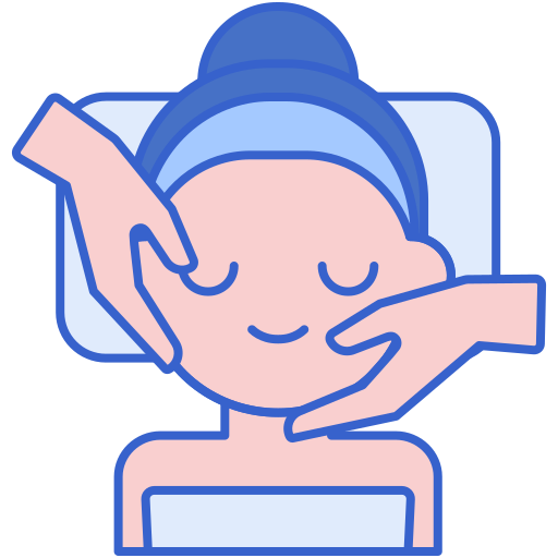 Masaje facial relajante